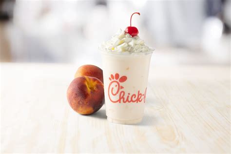 When will Chick-fil-A's peach milkshake return?